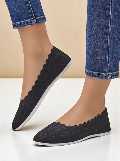 Royalfashion Ballerines florales pour femmes Magerro