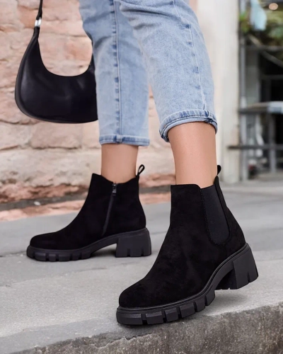 Royalfashion Bottes à talon aiguille Velly pour femme