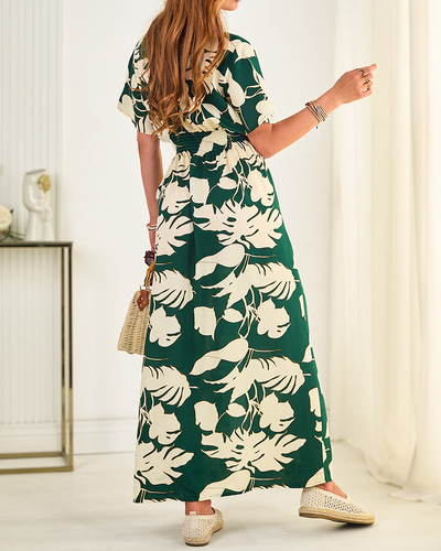 Royalfashion Robe midi imprimée pour femme