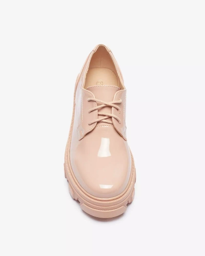 Demi-pointes laquées roses pour femme Delgor- Footwear