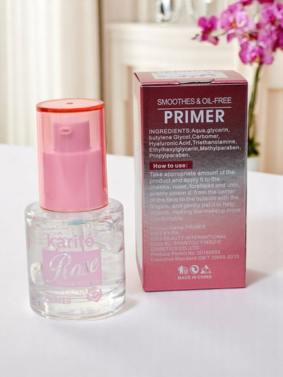 Base de Maquillage Lissante et Hydratante à la Rose