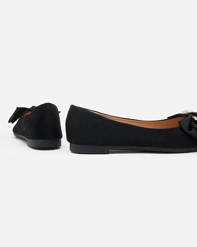 Royalfashion Ballerines femme bout pointu avec nœud Retripo