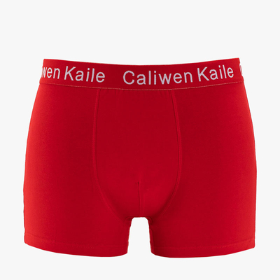 Boxer homme rouge - Sous-vêtements