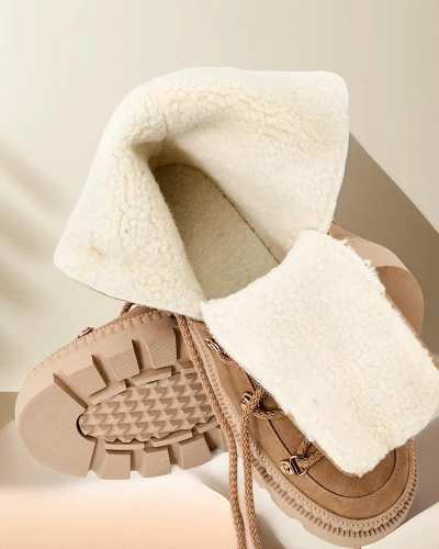 Bottes de neige à lacets pour femmes Royalfashion Lorii