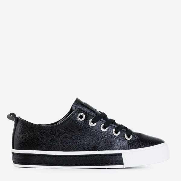 Baskets noires pour femmes Zuta - Footwear