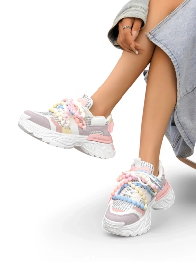 Chaussures de sport pour femmes Royalfashion sur une semelle épaisse Loness