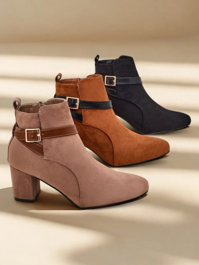 Royalfashion Bottines à plateforme pour femme Eloron