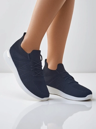 Royalfashion Chaussures de sport en tissu pour femmes Intérieur