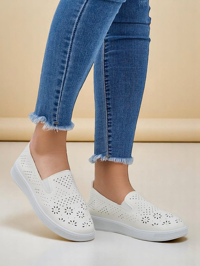 Royalfashion Chaussures ajourées à enfiler pour femmes Mayla