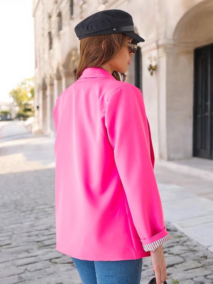 Royalfashion Veste femme sans fermeture Elegantes