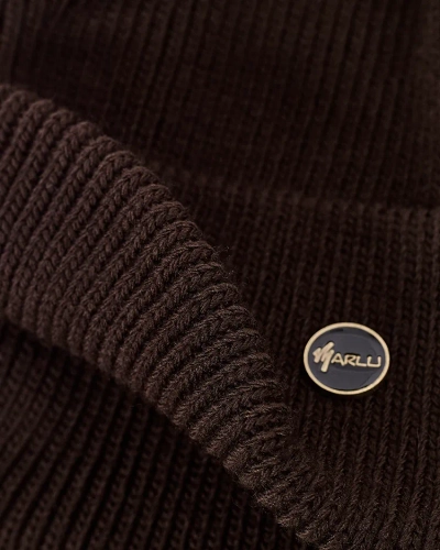 Bonnet d'hiver pour femmes Royalfashion avec pompon