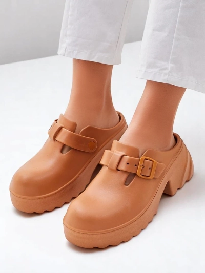 Sandales à talons en caoutchouc Royalfashion pour femmes Voxones