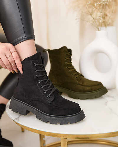 Royalfashion Bottes à lacets Oroccar pour femmes
