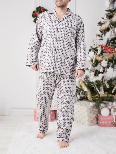Pyjama homme Royalfashion avec imprimé
