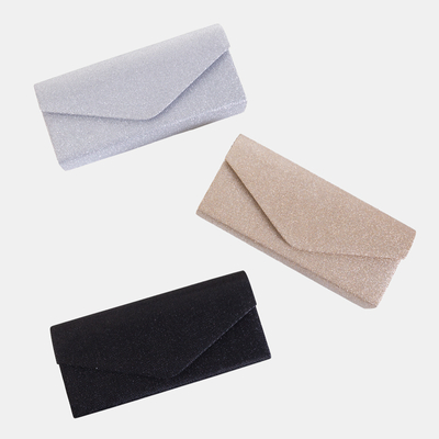 Sac de soirée noir brillant - Sacs à main