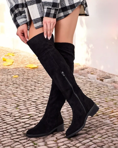 Royalfashion Bottes Elayna eco suede pour femme