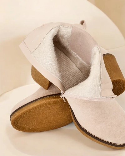 Royalfashion Bottes pour femme en éco-daim sur le poteau Bregianka