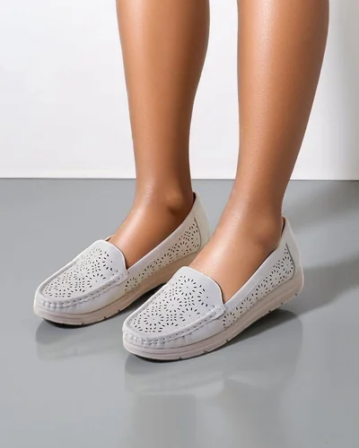 Mocassins perforés Royalfashion pour femmes Besset