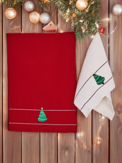 Ensemble de serviettes de vacances Royalfashion Bonne année
