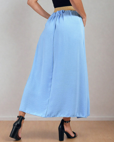 Royalfashion Jupe midi pour femme avec ceinture