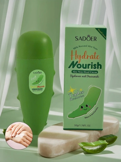 Aurelia Hydratia - Crème pour les mains Aloe Vera avec niacinamide et acide hyaluronique 50g