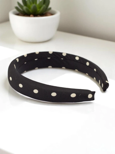 Royalfashion Serre-tête à pois Zoya