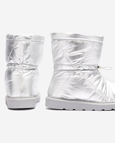 Silver bottes isolées pour femmes a'la bottes de neige Kaliolen - Footwear