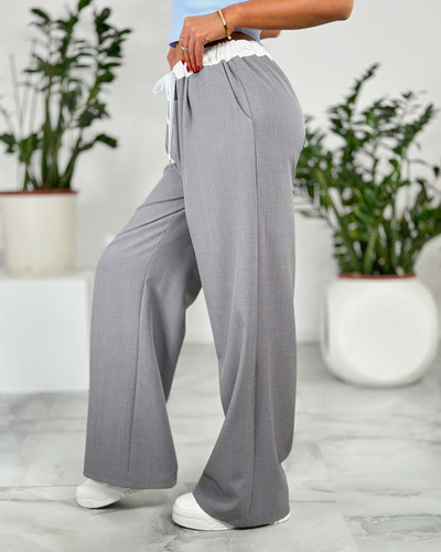 Royalfashion Pantalon large femme