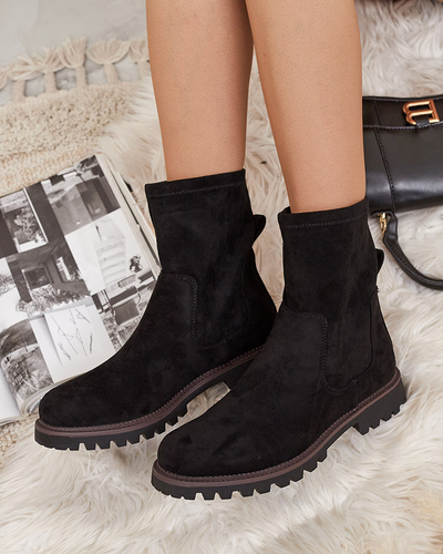 Royalfashion Bottes Gebimma pour femme en éco-suède