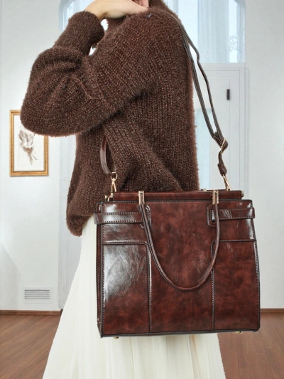 Royalfashion Élégant grand sac à main pour femmes