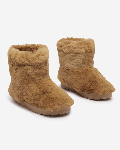 Bottes de neige pour femmes de couleur camel Ottola- Footwear