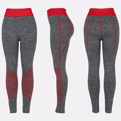 Guêtres grises avec inserts rouges - Pantalon 1