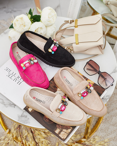 Royalfashion Mocassins ajourés pour femme Mettele