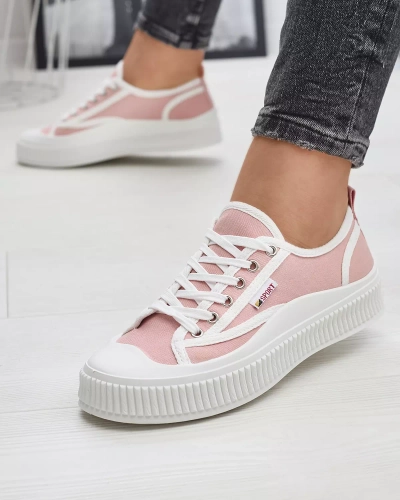 Baskets roses pour femmes Scola-Shoes