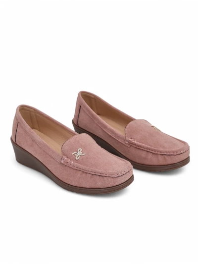 Royalfashion Mocassins pour femmes sur un petit talon Lomman