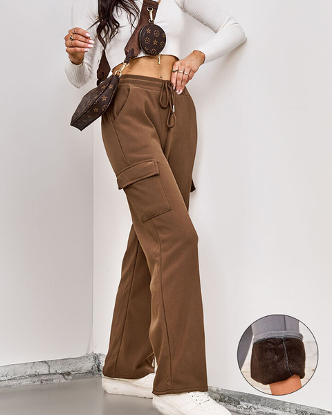 Royalfashion Pantalon de combat pour femme Warmed