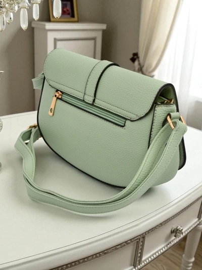 Royalfashion Petit sac à main pour femme en cuir écologique Moderno Viva