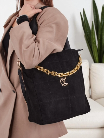 Sac à main shopper pour femmes en éco-daim Twilight Life