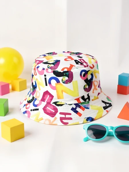 Royalfashion Chapeau Bob pour Enfants Color Splash Bucket