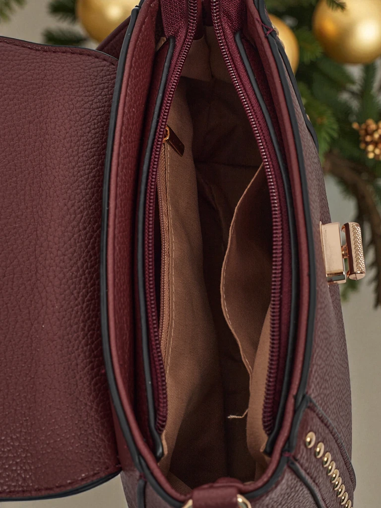 Petit sac à main pour femmes en cuir écologique Merlina