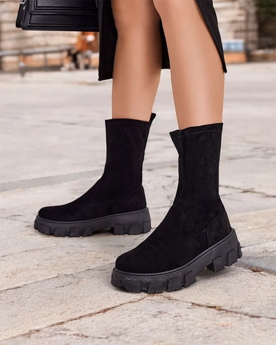 Royalfashion Bottes à plateforme pour femmes de Fixon