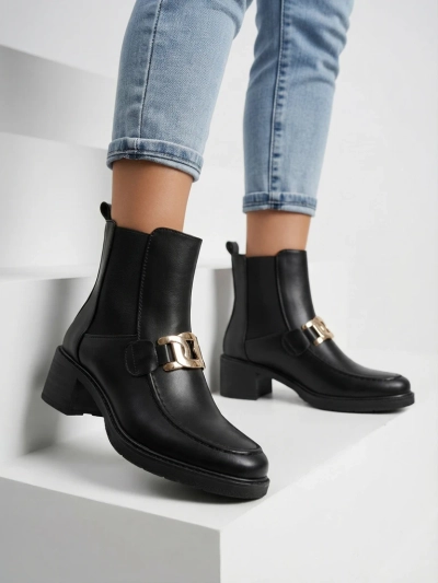 Bottines pour femmes Royalfashion à talon bas Ewios