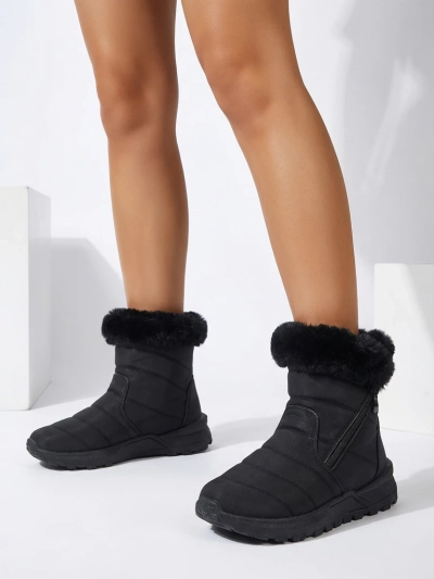 Royalfashion Bottes d'hiver pour femmes Fehio