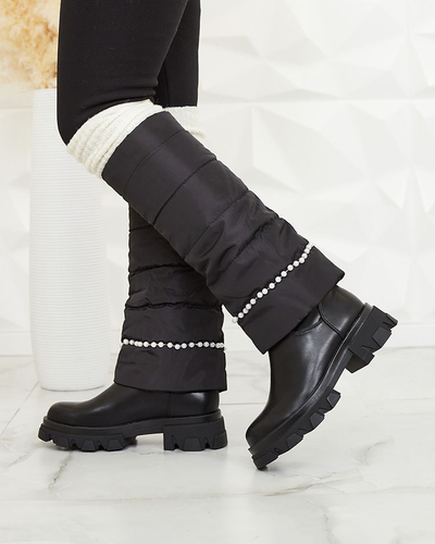 Royalfashion Bottes pour femmes en noir Ameroe