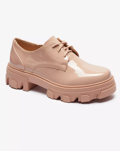 Demi-pointes laquées roses pour femme Delgor- Footwear