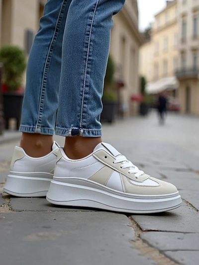 Baskets de sport pour femmes Royalfashion sur une plateforme Safirrat