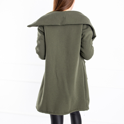 Veste oversize femme kaki - Vêtements