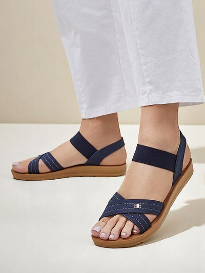 Royalfashion Sandales élastiques pour femmes Zerefis