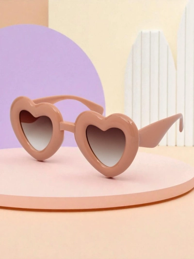 Royalfashion Lunettes de soleil pour enfants en forme de cœur