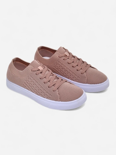 Sneakers pour femmes Royalfashion Calista Rosa - chaussures roses pour le printemps et l'été